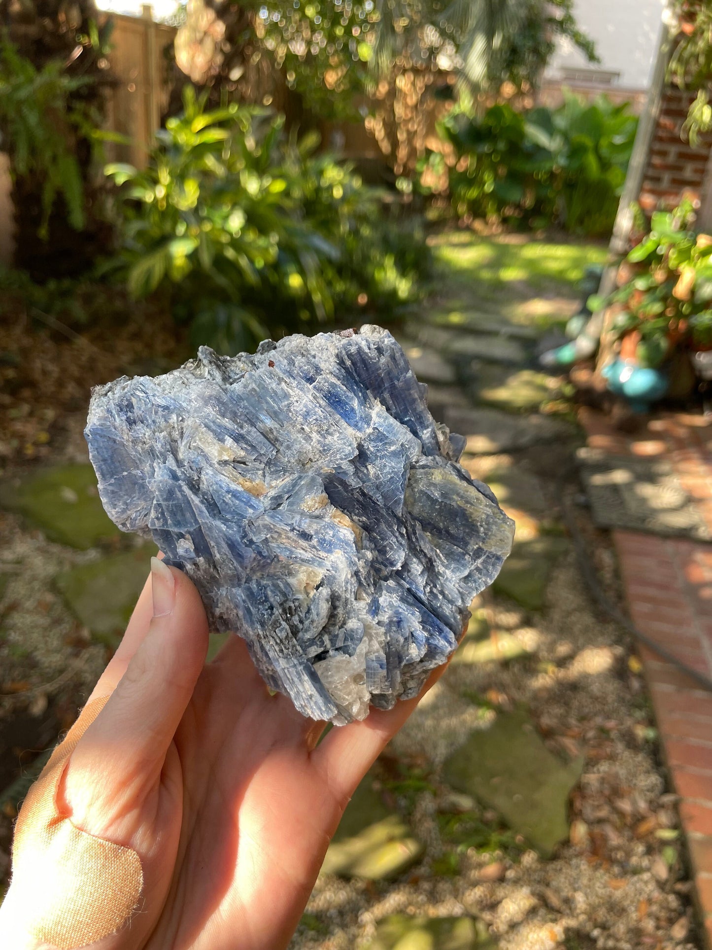 Blue Kyanite 554g From Minas Gerais Brazil Specimen, Crystals Minerals