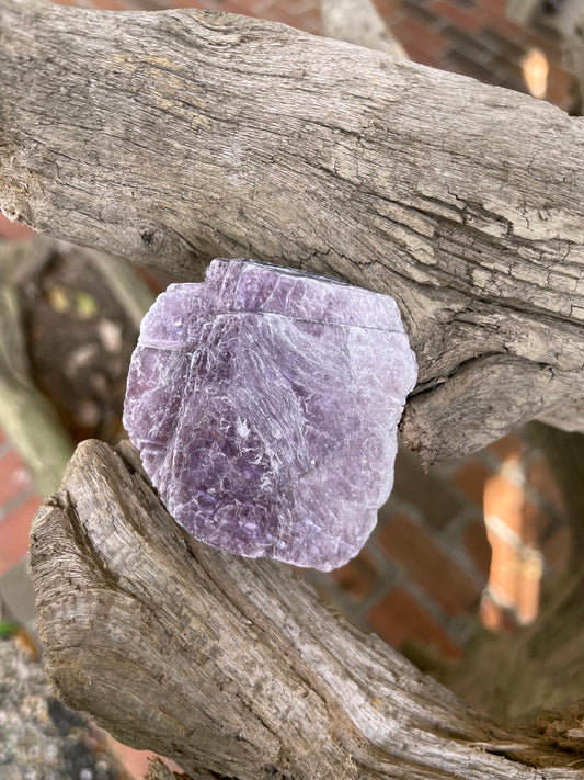 Raw Lepidolite Specimen From Minas Gerais Brazil 81.8g Lithium