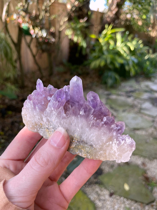 Beautiful 122.5g Purple Amethyst Cluster from Guerrero Mine, Taxco de Alcarcon Guerrero, Mexico
