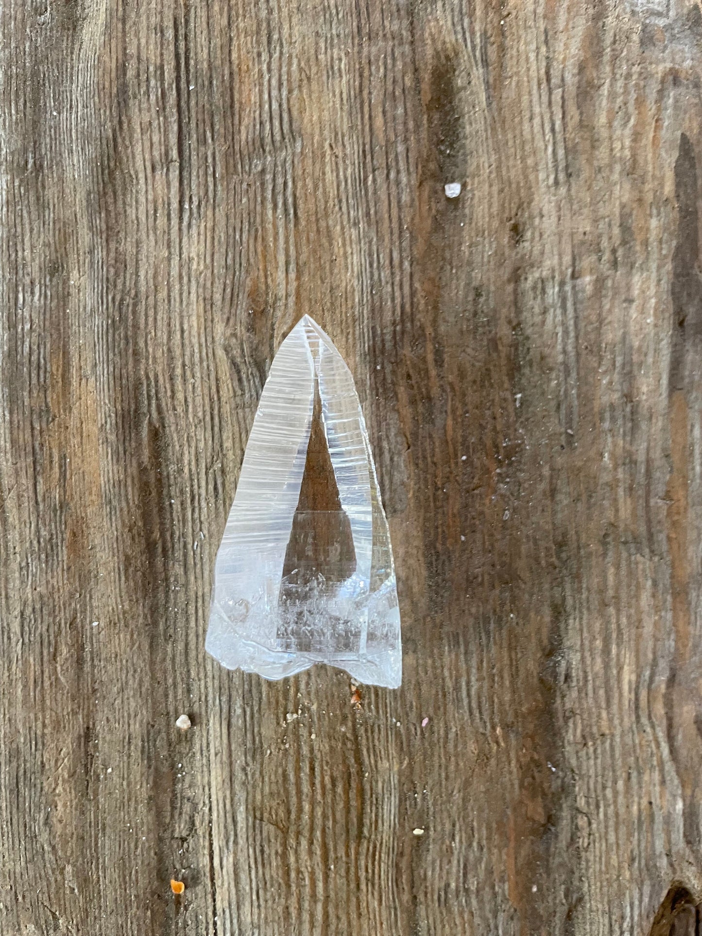 Stunning Columbian Lemurian Optical Quartz Point 21.8g Specimen