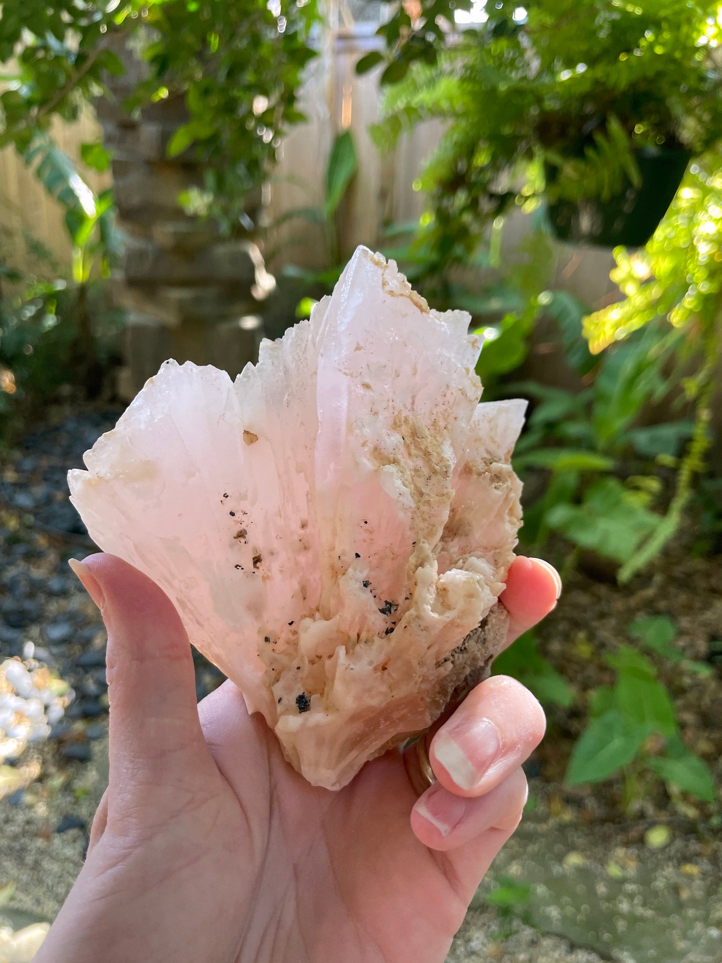 Mangano Calcite Specimen from Huanggang Mine, Chafing. Inner Mongolia China Mineral Crystal