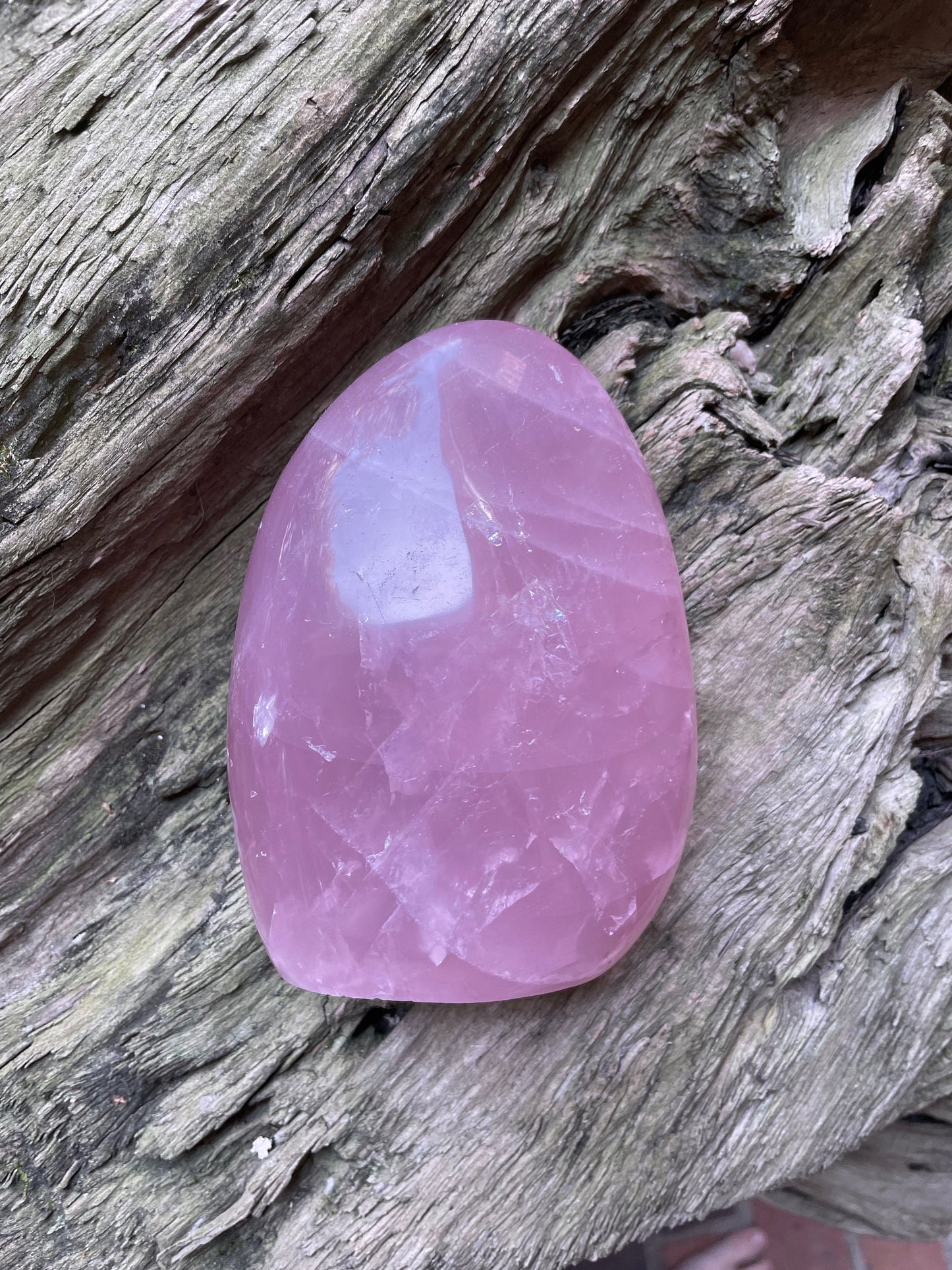 Polished Rose Quartz Free From Madagascar 992g 2lbs 3oz Specimen