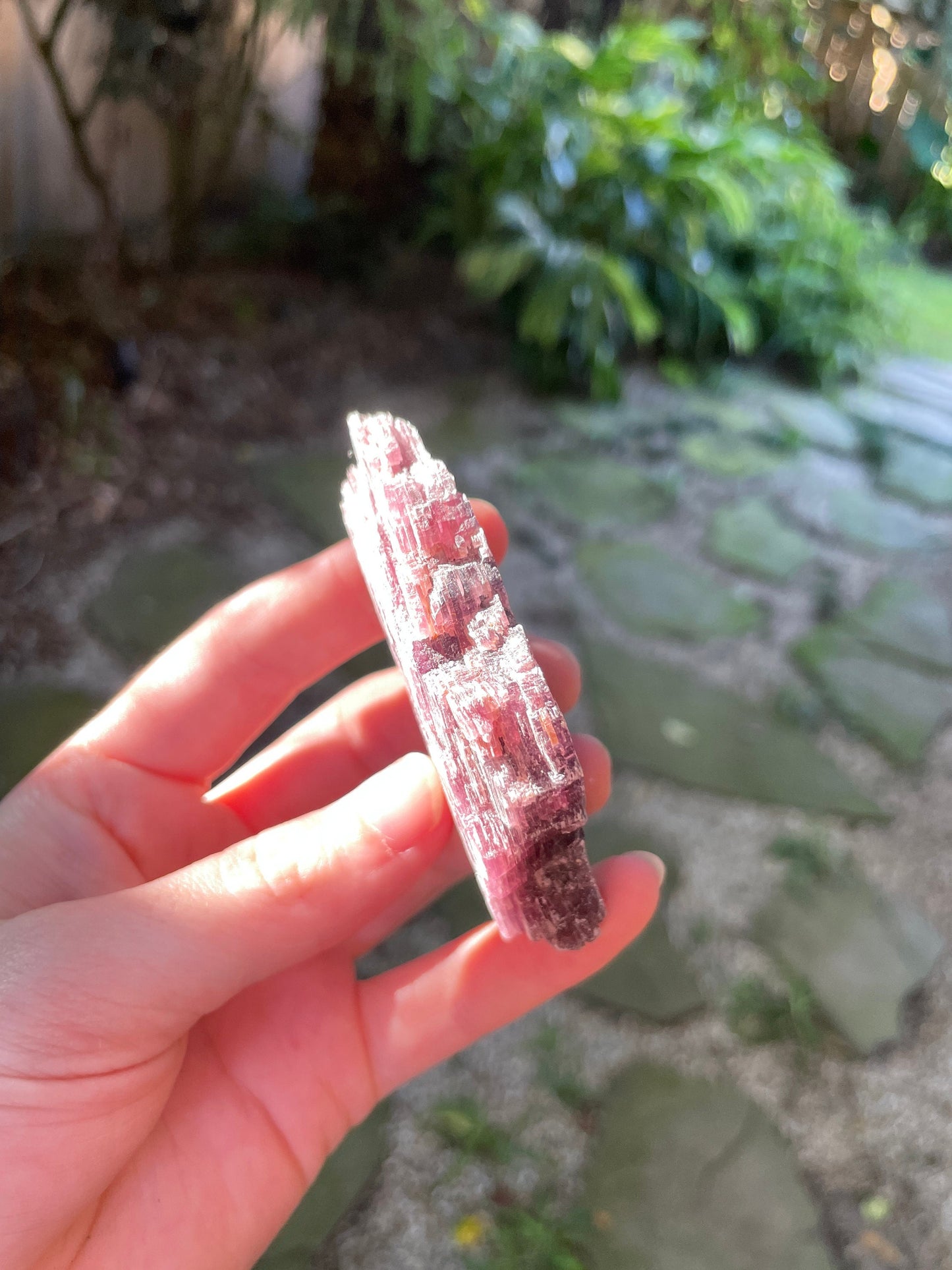 Beautiful Raw Lepidolite Specimen From Minas Gerais Brazil 83.1g Lithium Mineral Crystal
