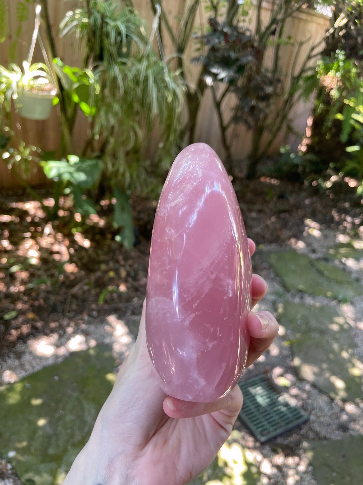 Polished Rose Quartz Free From Madagascar 992g 2lbs 3oz Specimen