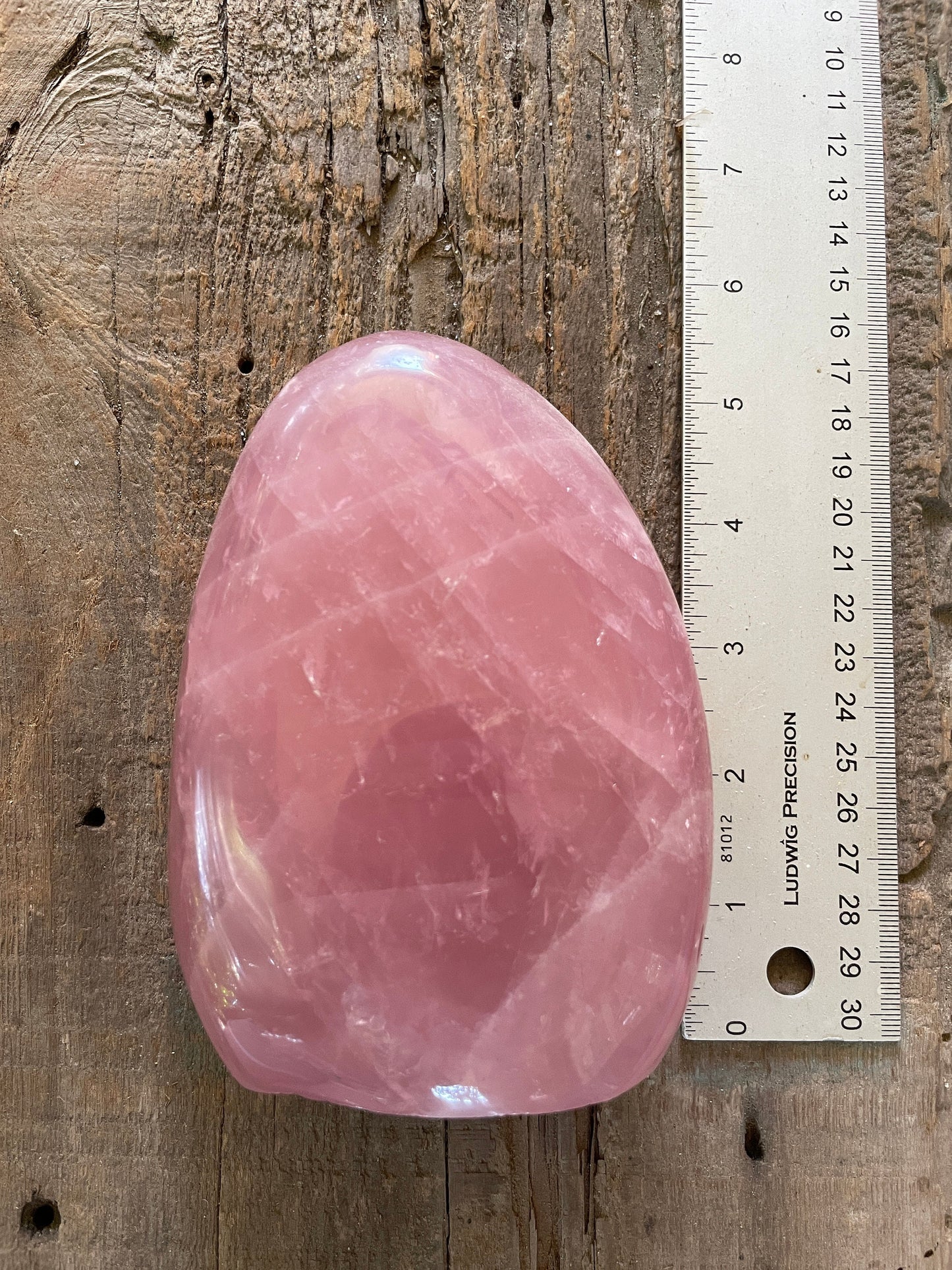 Polished Rose Quartz Free From Madagascar 992g 2lbs 3oz Specimen