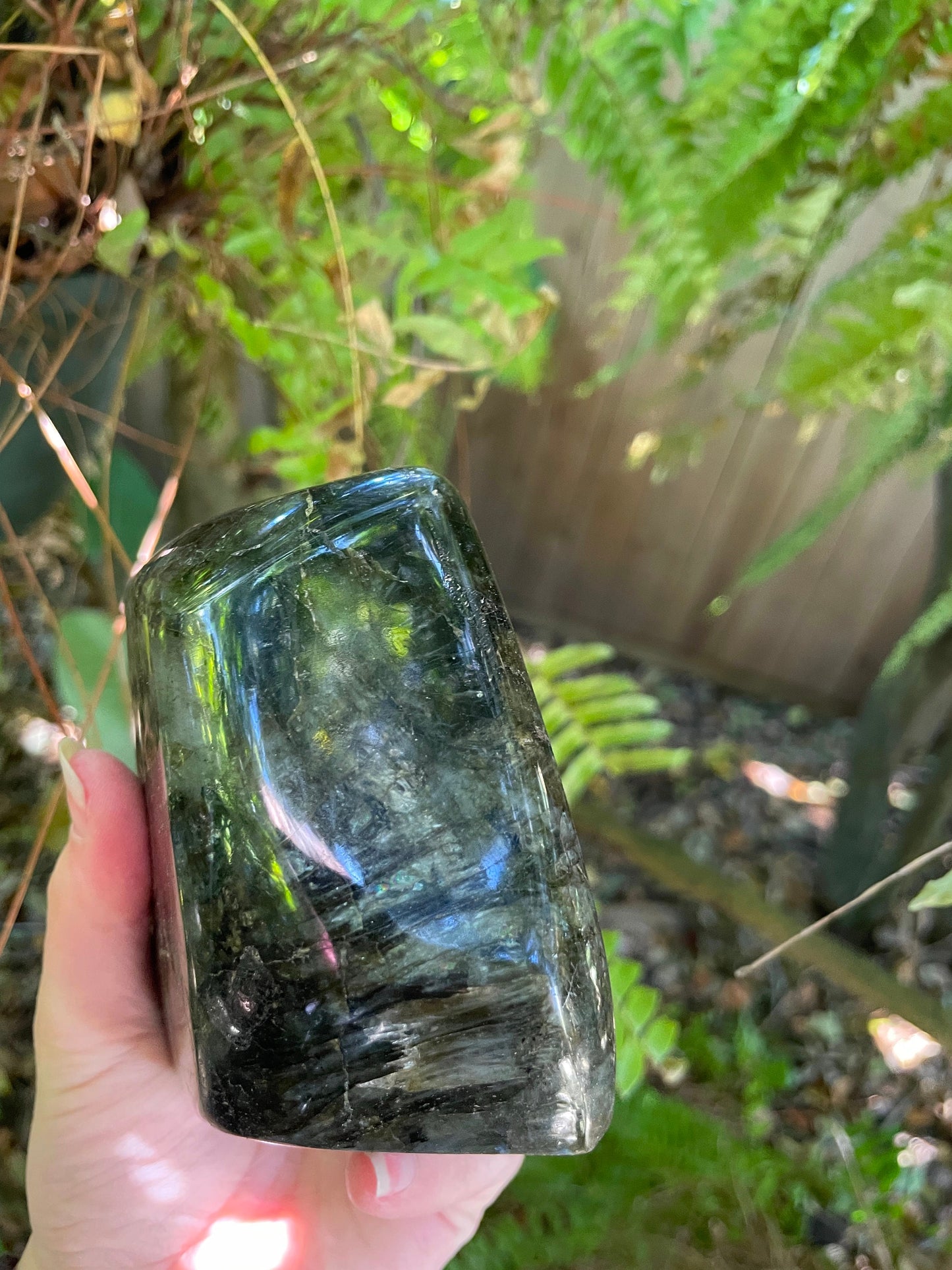 Polished Rainbow Labradorite Free Form 1104g 2lbs 6.9oz From Madagascar Mineral Crystal
