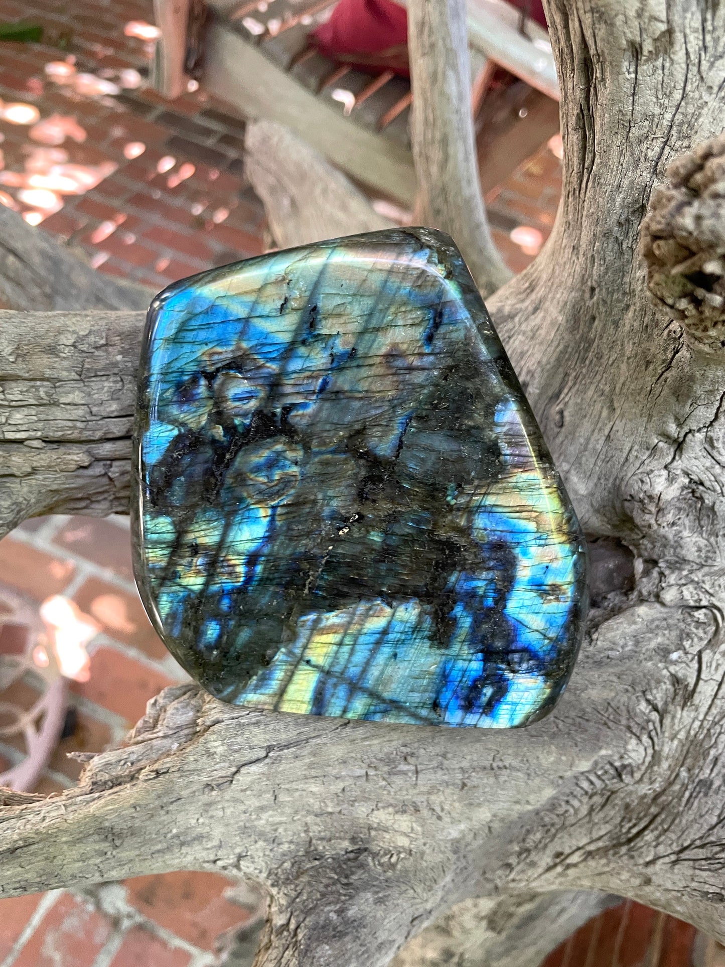 Polished Rainbow Labradorite Free Form 1104g 2lbs 6.9oz From Madagascar Mineral Crystal