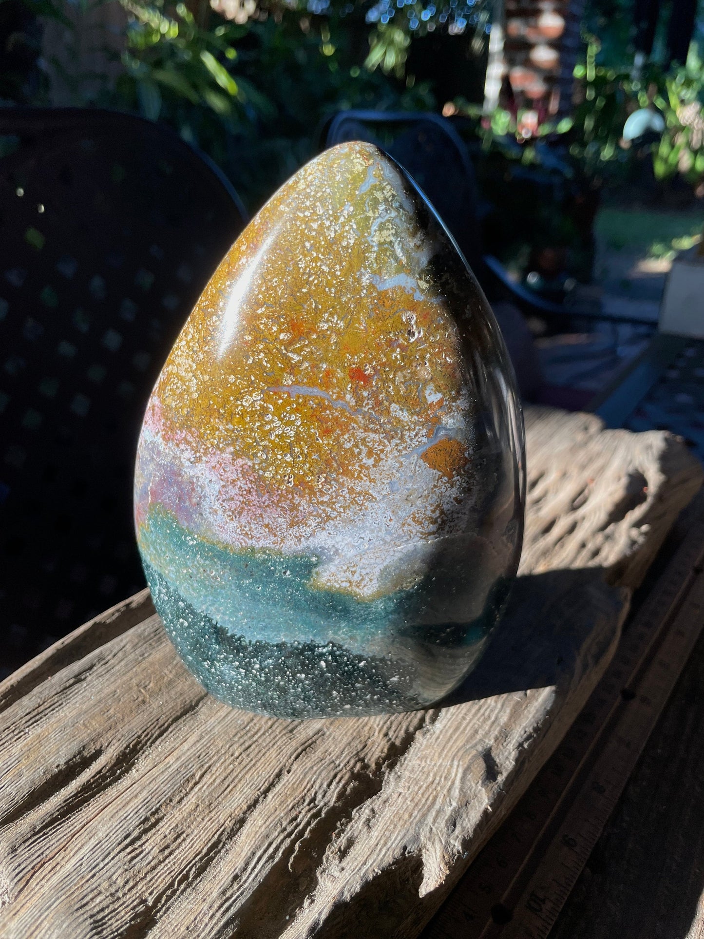 Ocean Jasper Free Form 1204g 2lbs 10.5oz From Madagascar Specimen Crystals Minerals