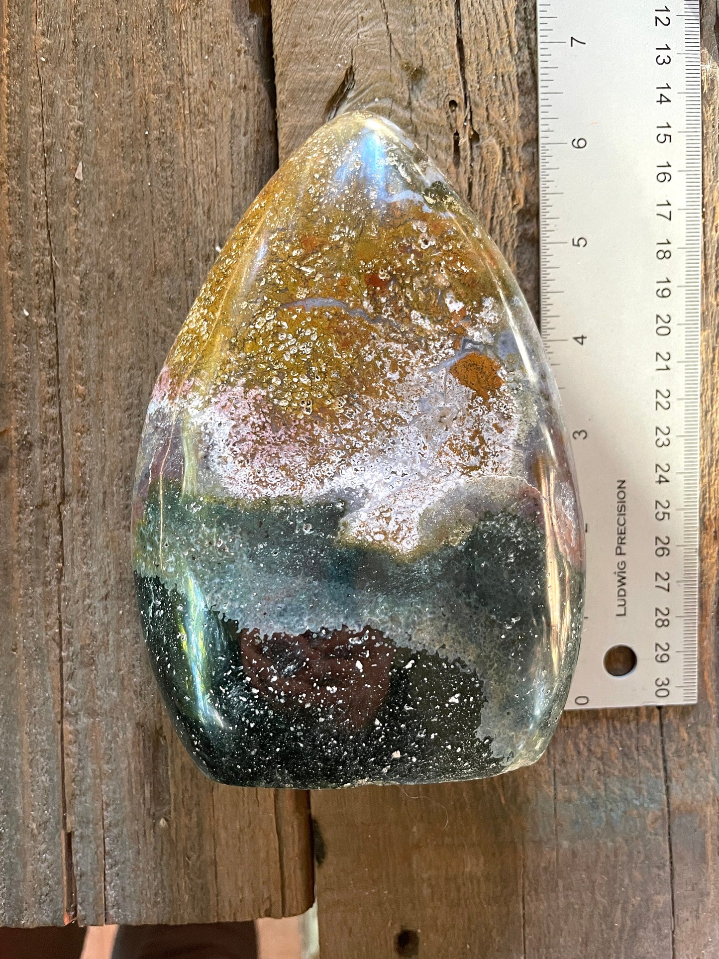 Ocean Jasper Free Form 1204g 2lbs 10.5oz From Madagascar Specimen Crystals Minerals