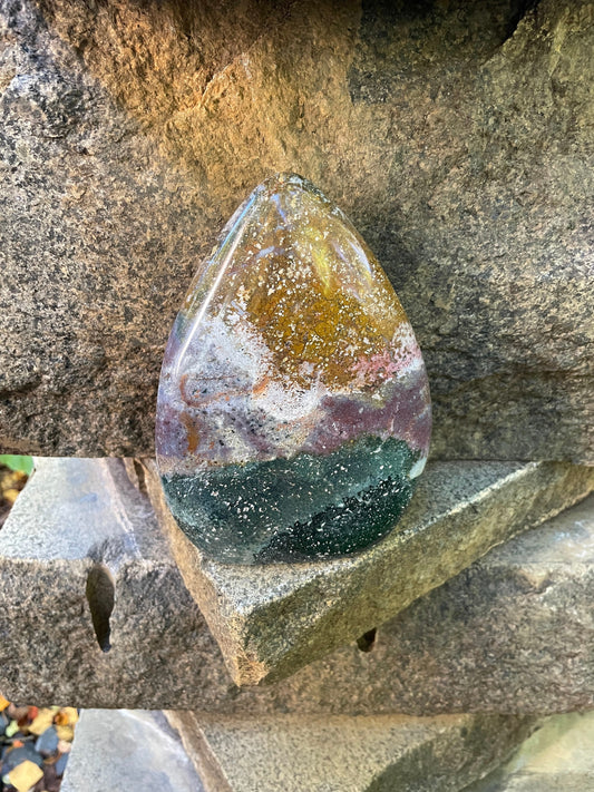 Ocean Jasper Free Form 1204g 2lbs 10.5oz From Madagascar Specimen Crystals Minerals