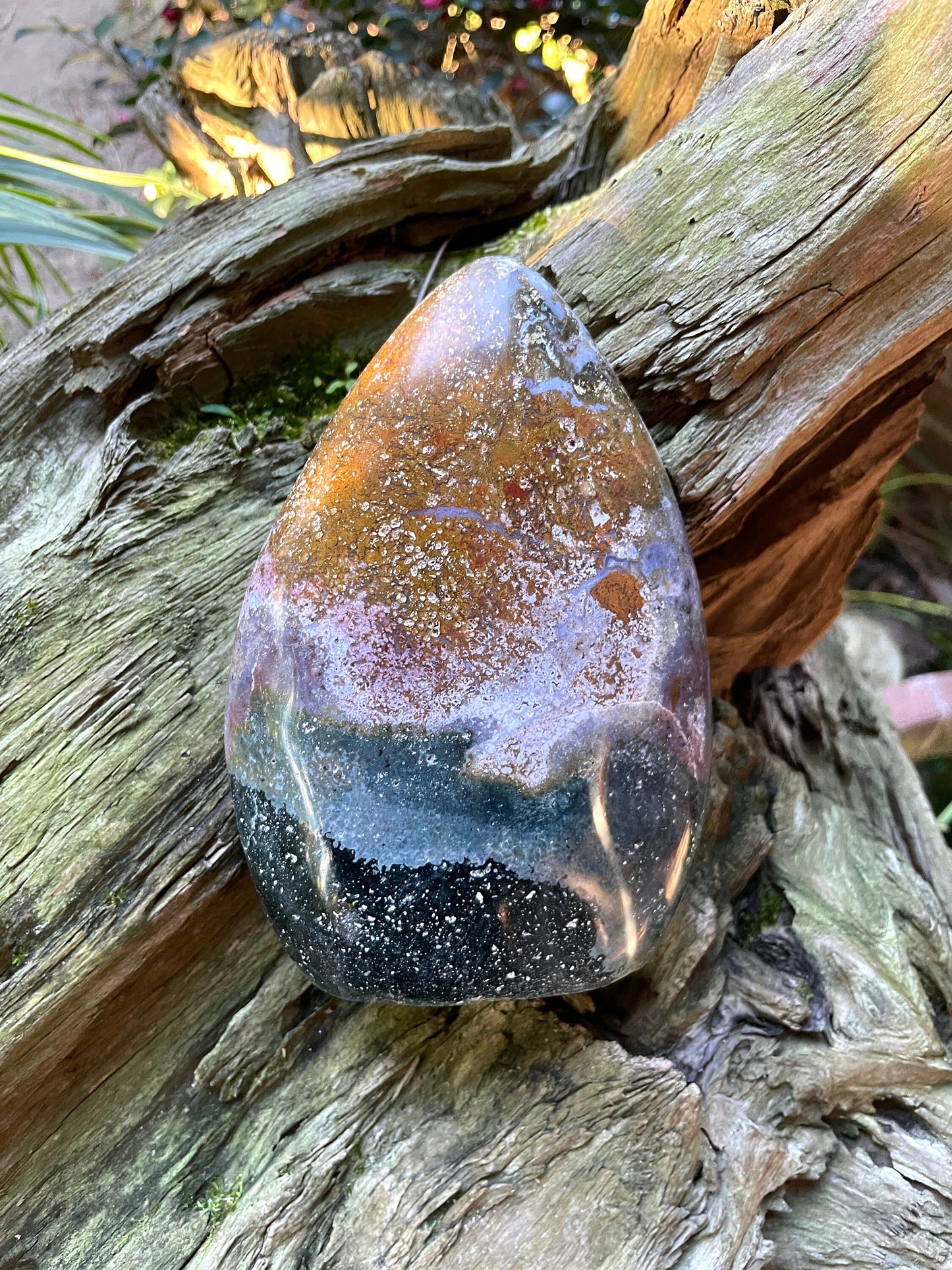 Ocean Jasper Free Form 1204g 2lbs 10.5oz From Madagascar Specimen Crystals Minerals