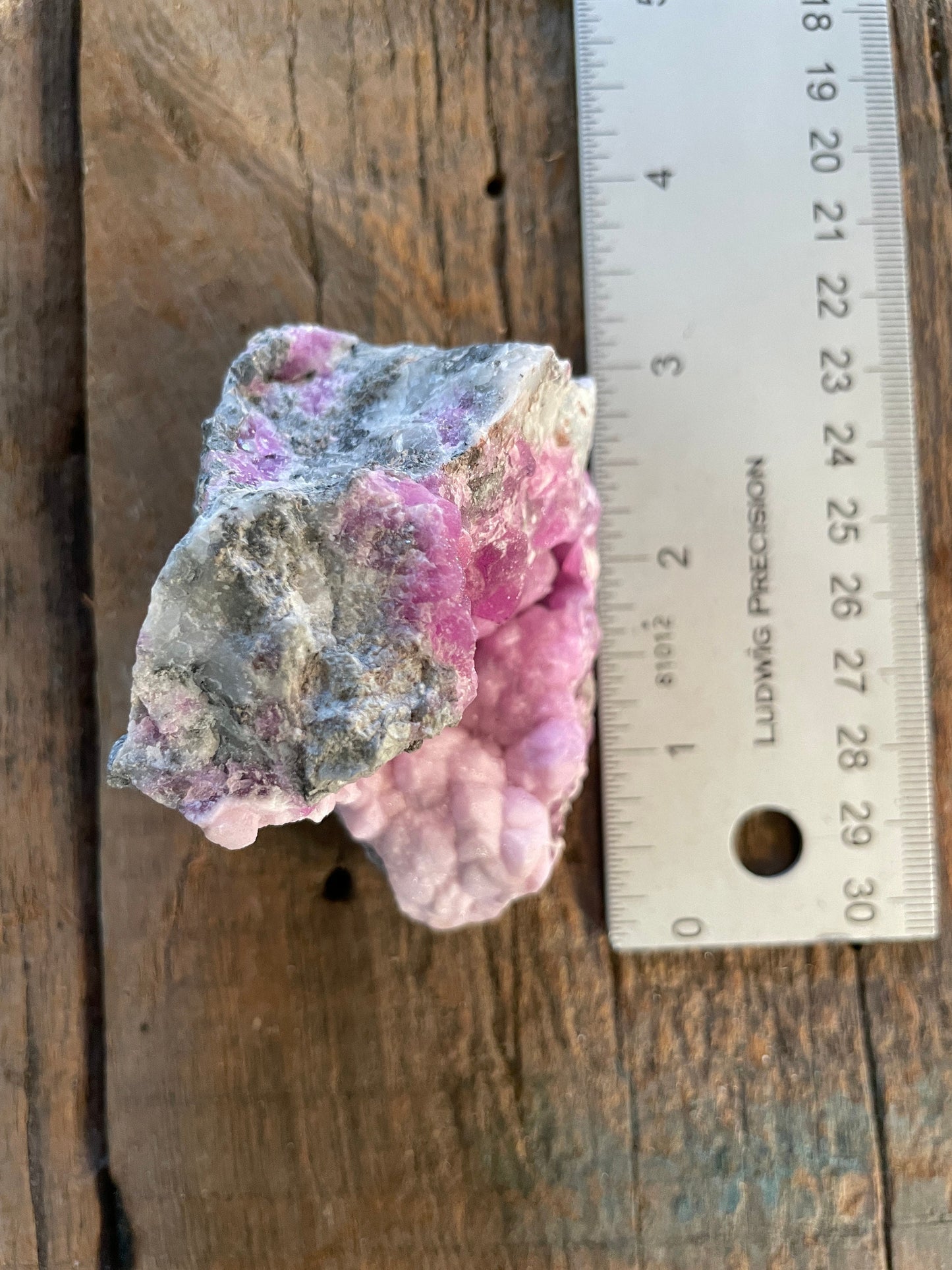 Vibrantly Beautiful 168.3g Cobalt/Cobaltan and Calcite From, Bou Azzer, Morocco