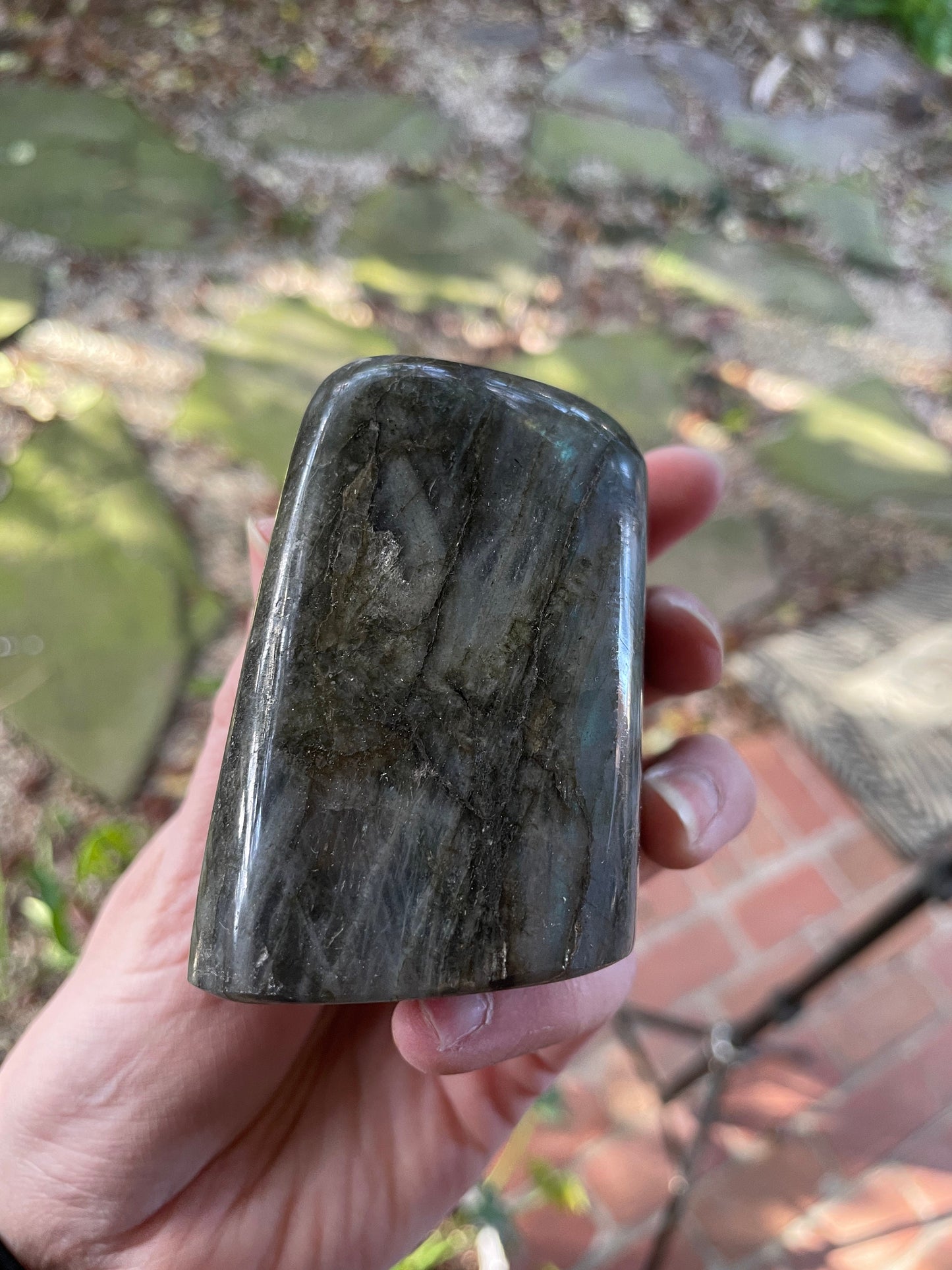 Polished Rainbow Labradorite Free Form 454g From Madagascar Mineral Crystal