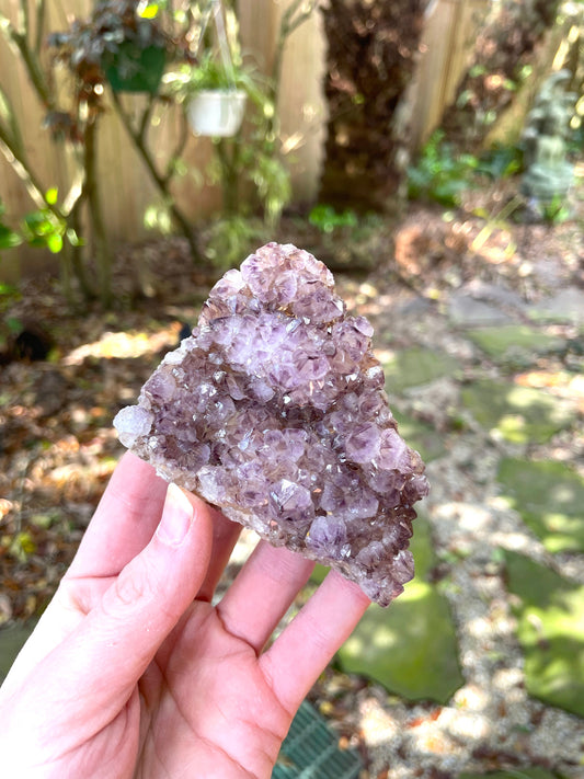 Amethyst Spirit Quartz Cluster 151g Specimen From Mpumalanga South Africa