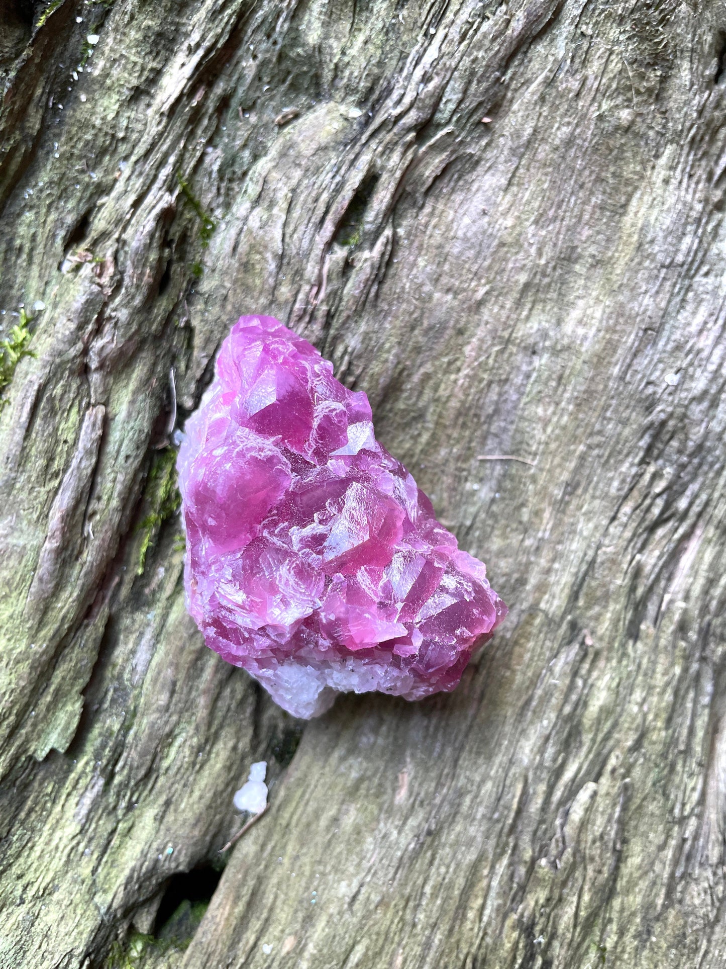 Vibrant 61.7g Cobalt/Cobaltan and Calcite From Bou Azzer Morocco
