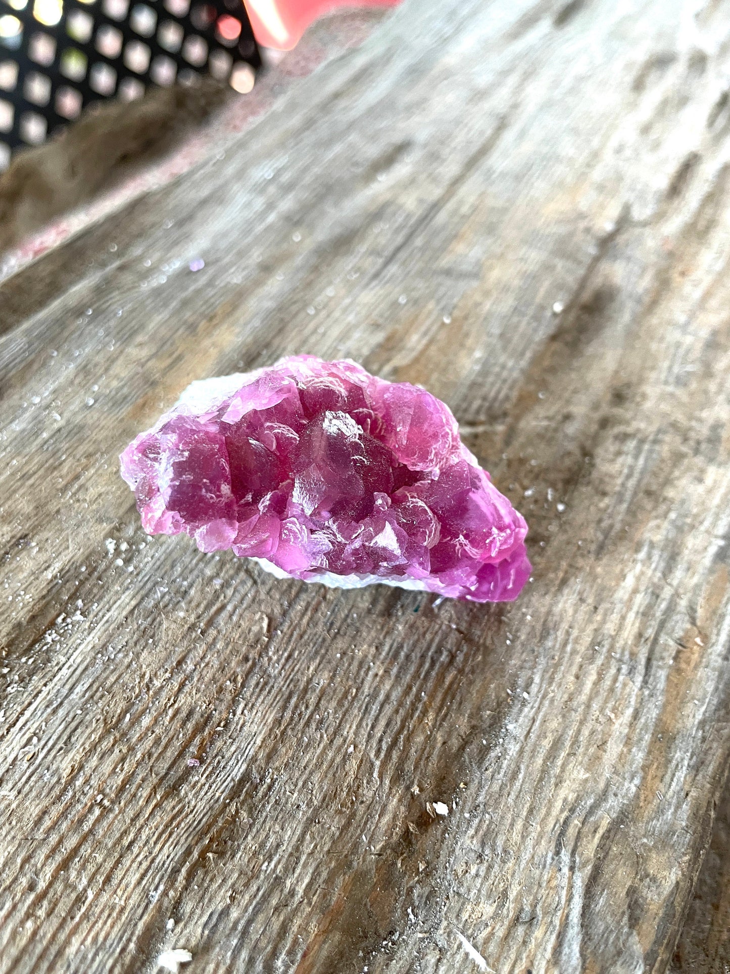 Vibrant 61.7g Cobalt/Cobaltan and Calcite From Bou Azzer Morocco