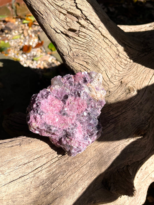 Beautiful Raw Lepidolite Specimen From Minas Gerais Brazil 366g Mineral Crystal Lithium