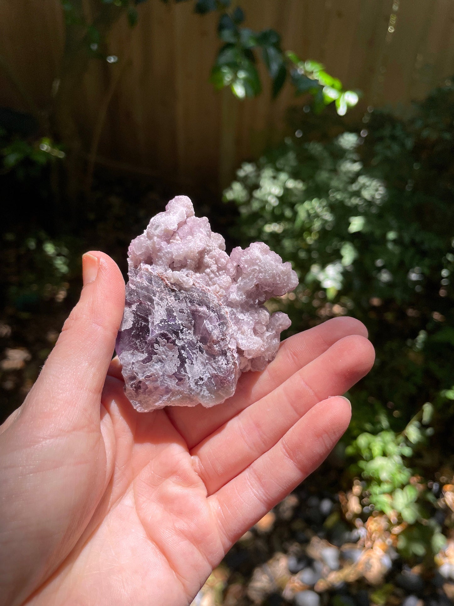 Purple Fluorite With Quartz Epimorphs 116.4g Second Chance Vein, Tombstone AZ Spceimen Mineral Crystal