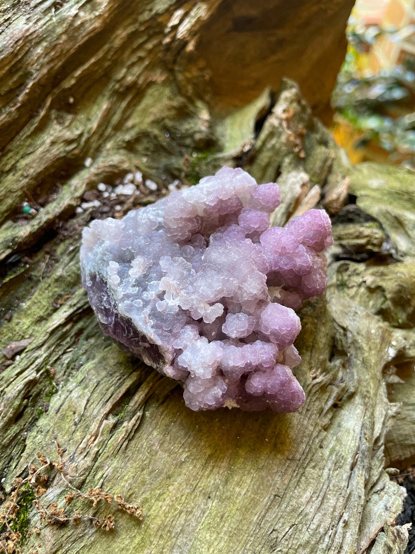 Purple Fluorite With Quartz Epimorphs 116.4g Second Chance Vein, Tombstone AZ Spceimen Mineral Crystal