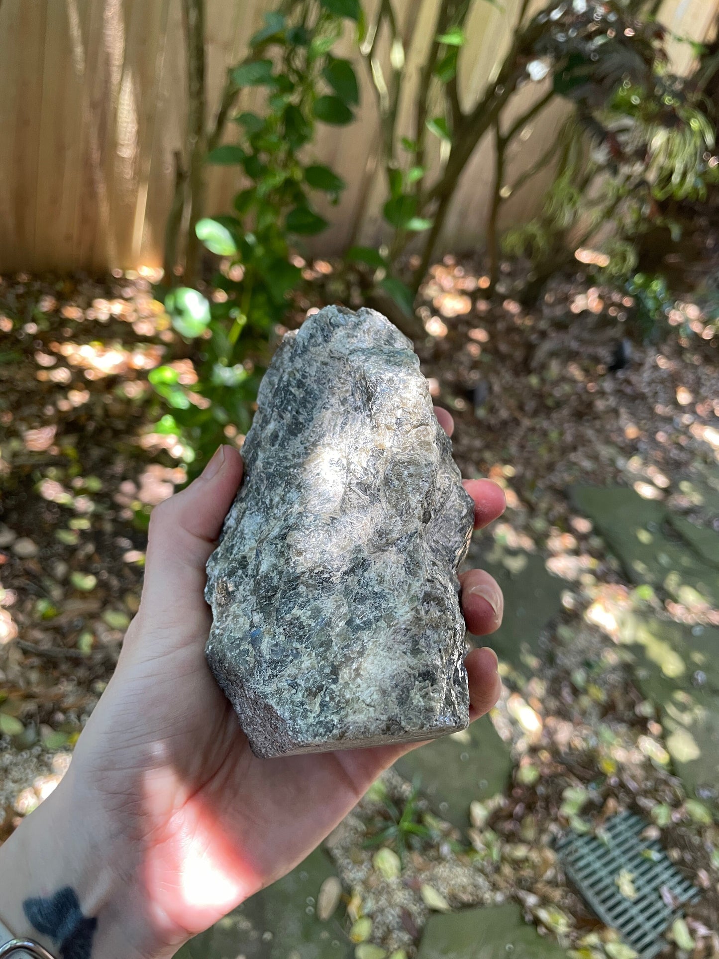 Half Polished Polished Rainbow Labradorite Free Form 594g From Madagascar
