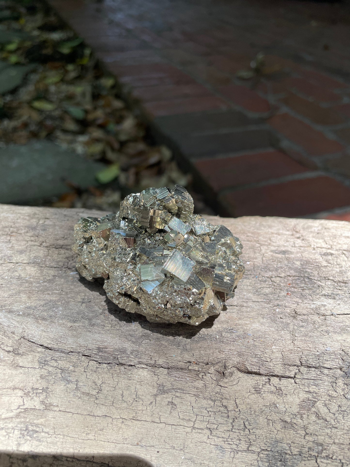 Beautiful Natural Raw Pyrite Crystal Specimen 194g, from Peru Mineral Crystal