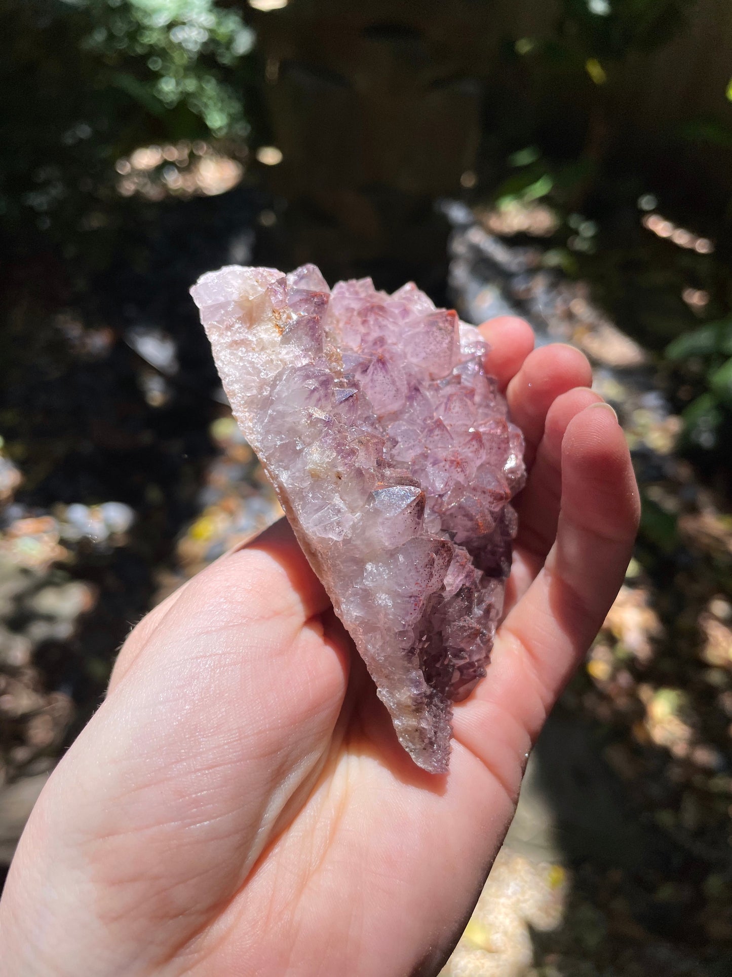 Thunder Bay Amethyst Ontario Canada 163.5g Specimen Amethyst with Hematite Mineral Crystal