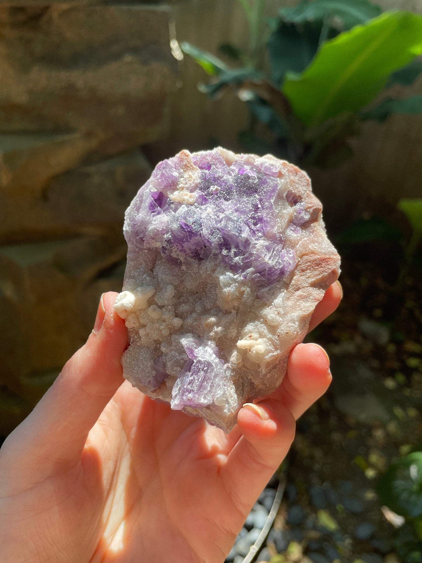 Purple Fluorite With Quartz Epimorphs 208g Second Chance Vein, Tombstone AZ Mineral Crystal