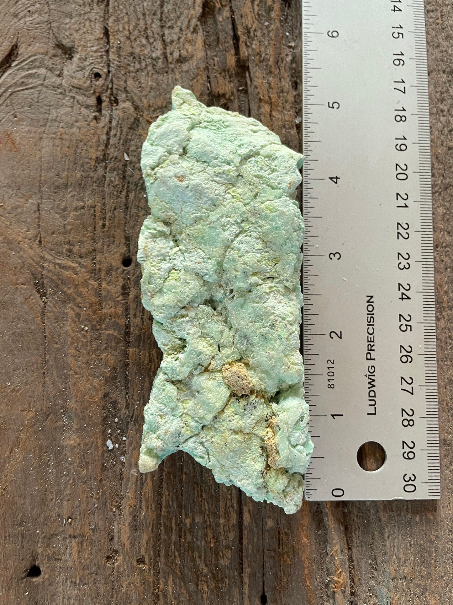 Rough/Raw Blue Green Chrysophrase from Brazil New Find 172g Mineral Crystal Specimen.