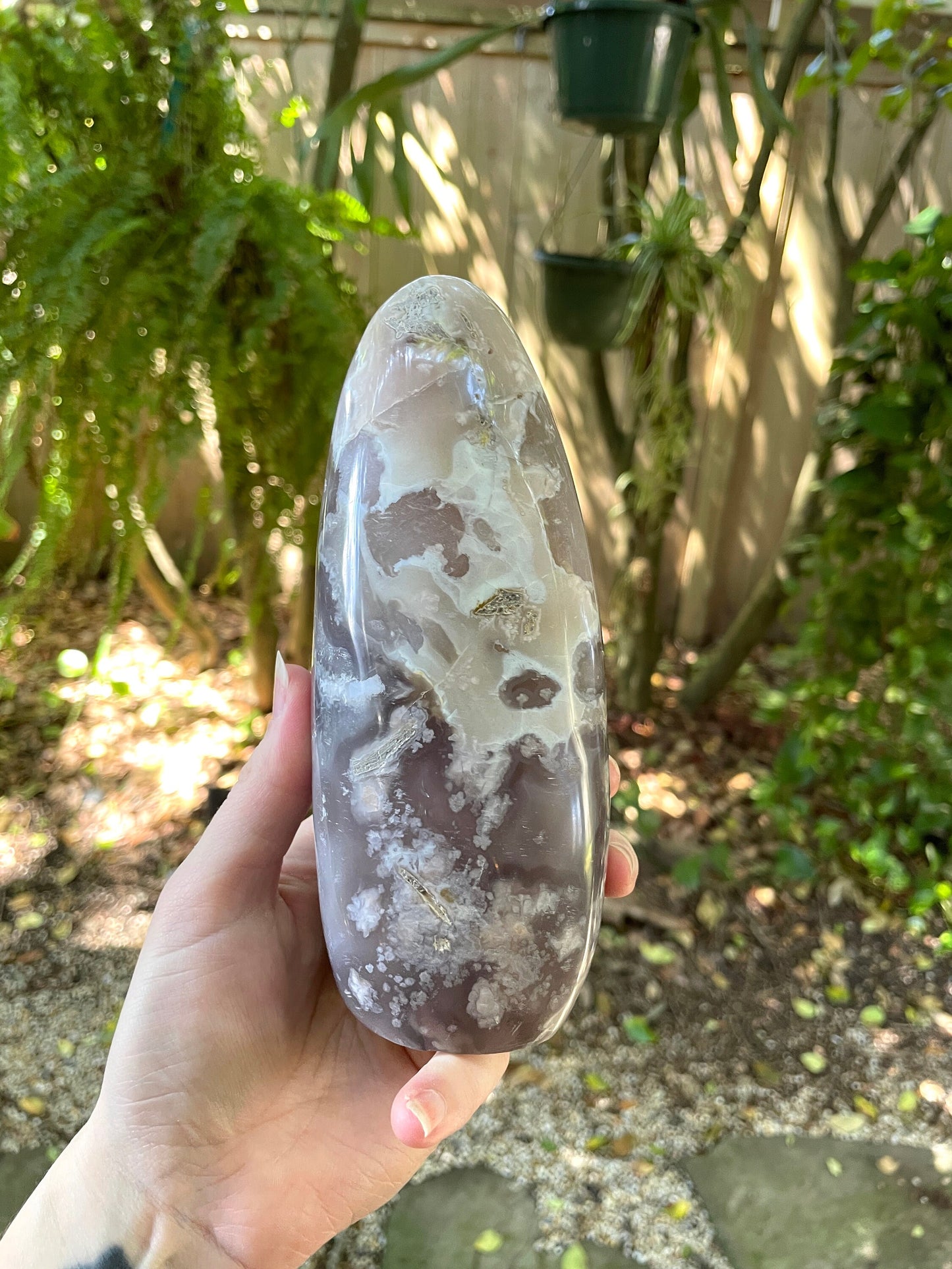 Flower Agate chalcedony Free Form Specimen 988g 2lbs 2.8oz from Madagascar Mineral Crystal See Details