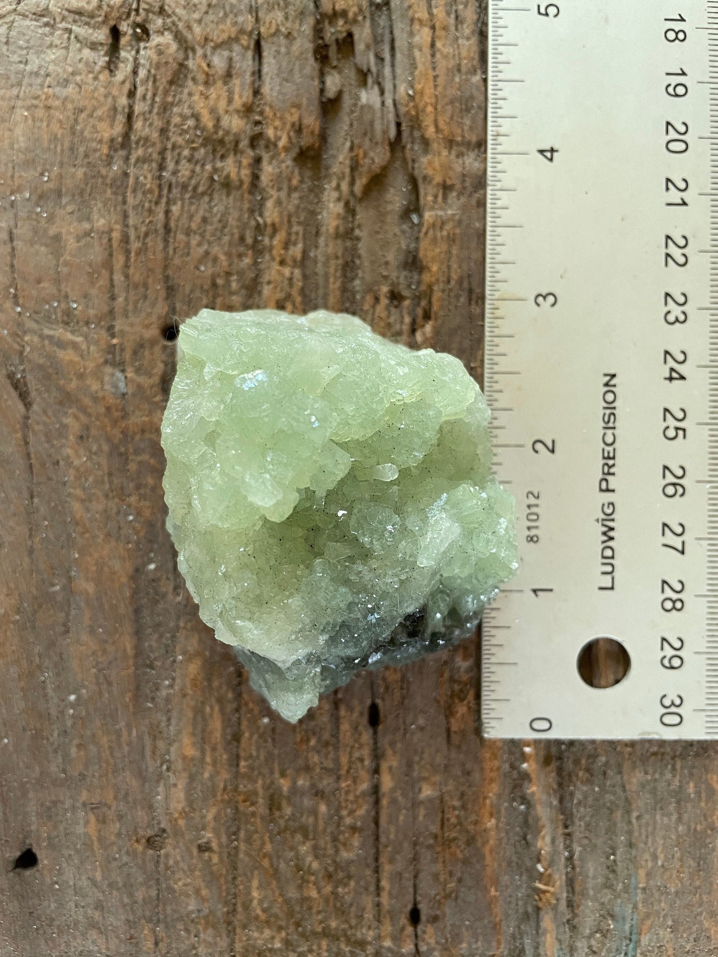 Green Prehnite Specimen 192g From South Africa Minerals Crystals