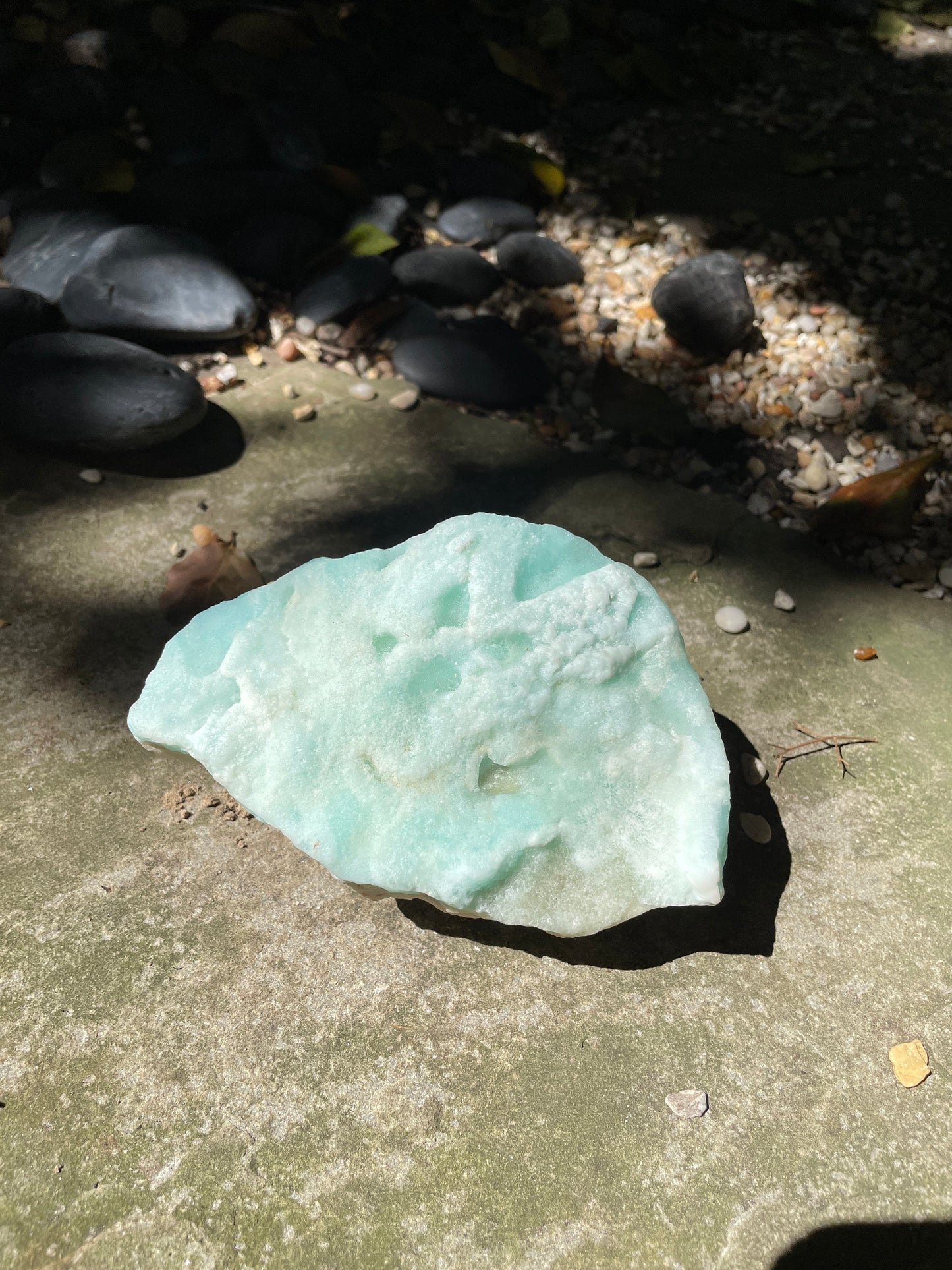 Raw Blue Caribbean Calcite from Pakistan 994g 2lbs 3.1oz Specimen Mineral Crystal