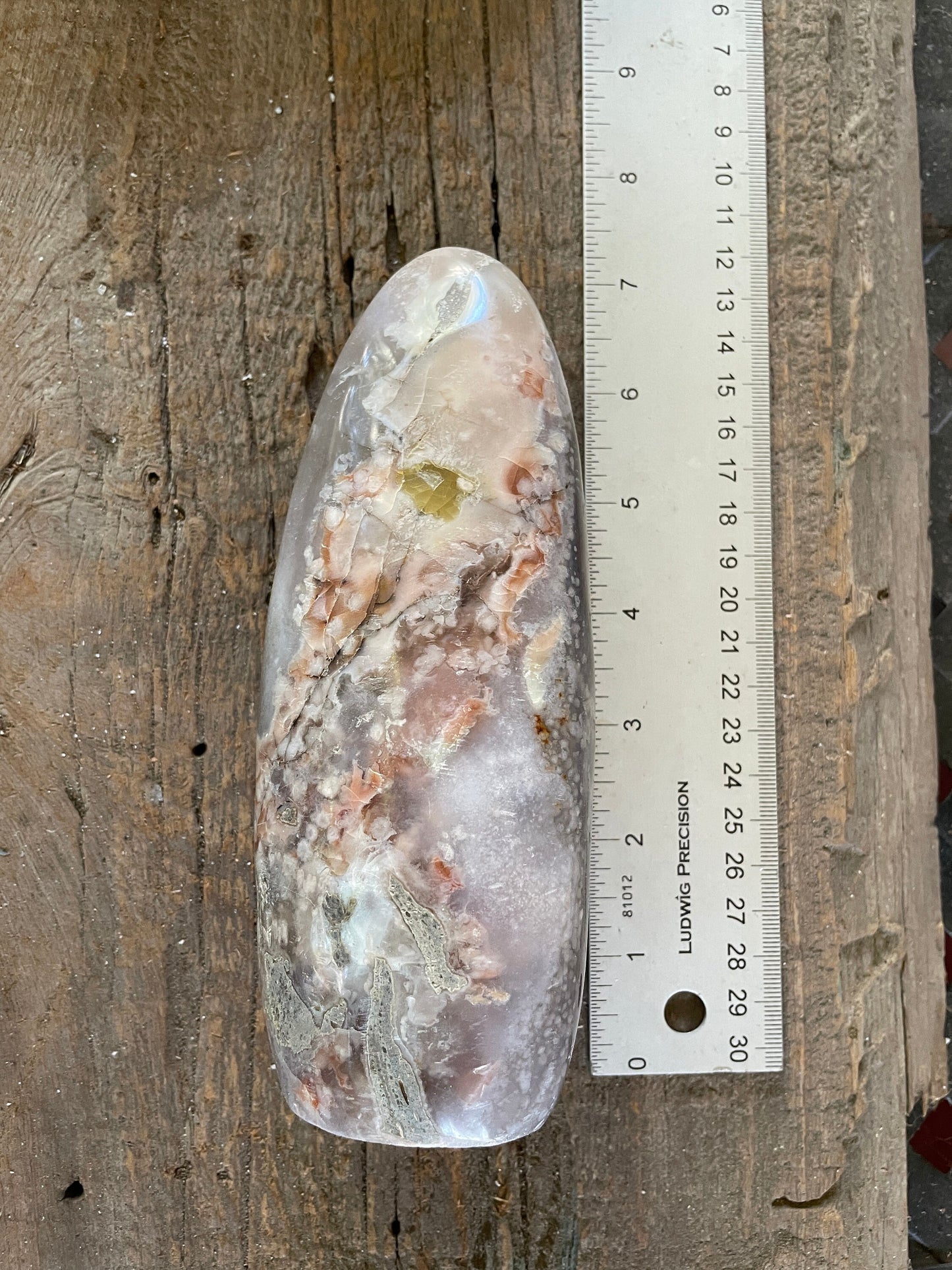 Flower Agate chalcedony Free Form Specimen 988g 2lbs 2.8oz from Madagascar Mineral Crystal See Details