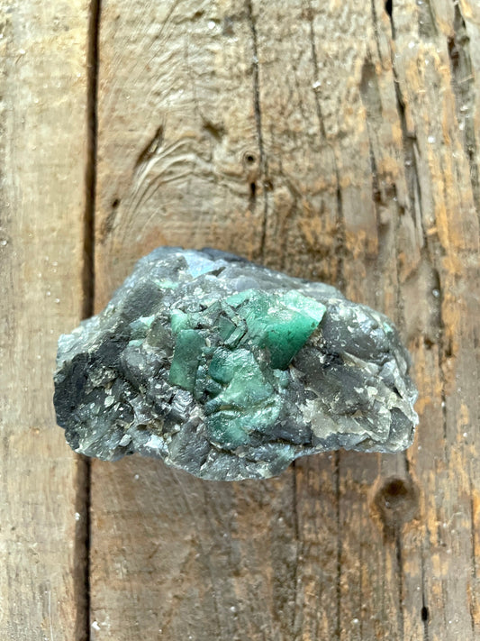 Emerald in the matrix from Brazil 272.3g Specimen Crystal Mineral