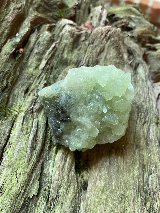 Green Prehnite Specimen 192g From South Africa Minerals Crystals