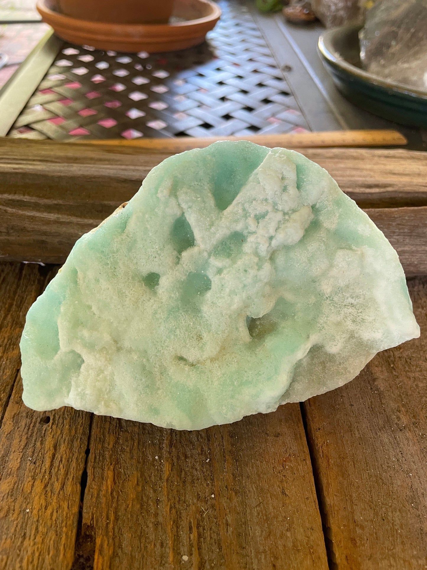 Raw Blue Caribbean Calcite from Pakistan 994g 2lbs 3.1oz Specimen Mineral Crystal
