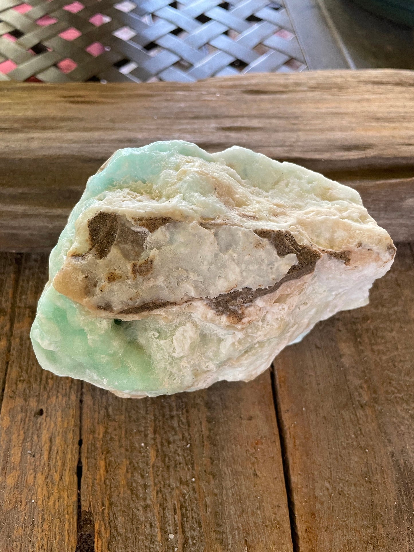 Raw Blue Caribbean Calcite from Pakistan 994g 2lbs 3.1oz Specimen Mineral Crystal