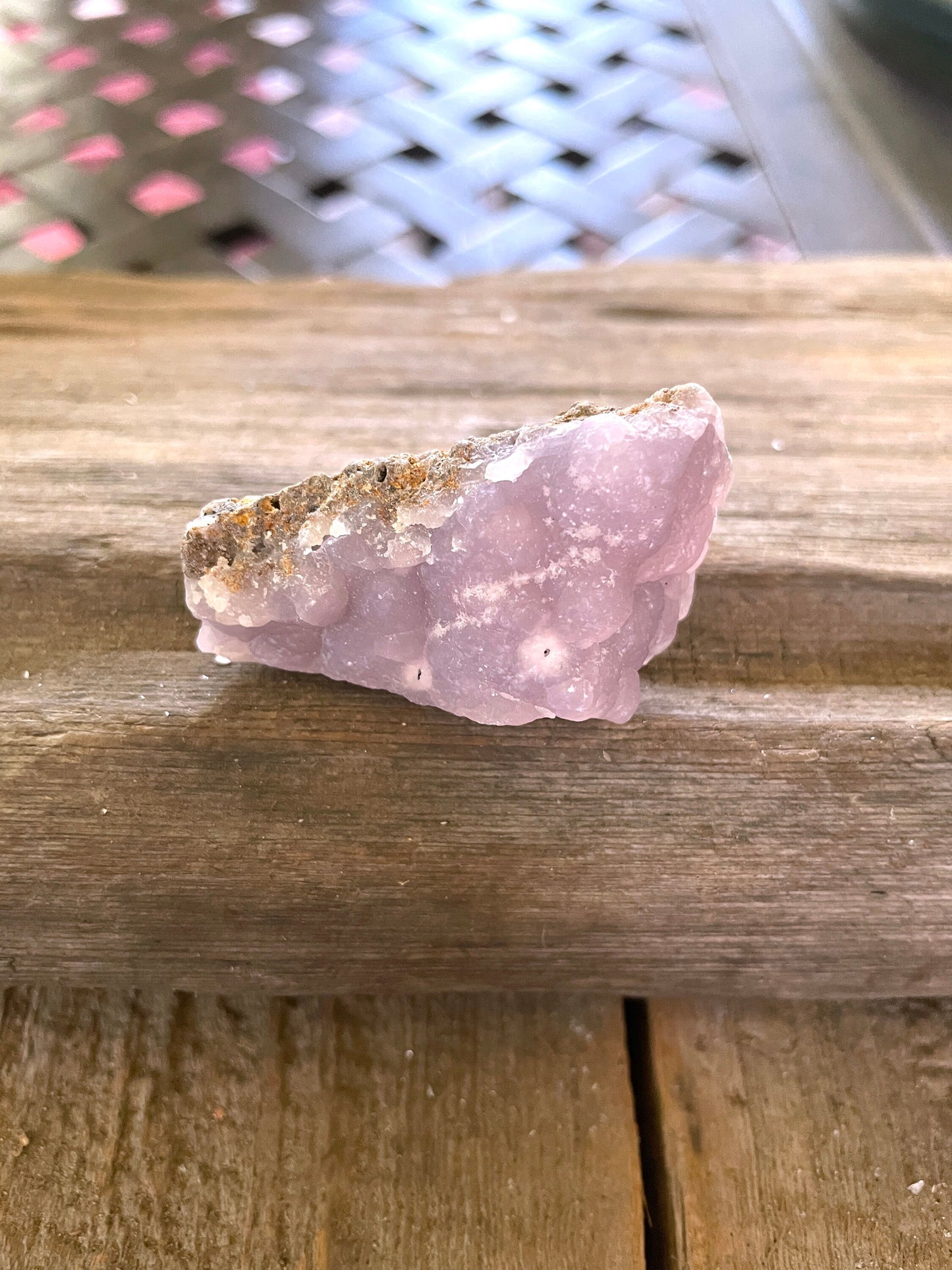 Rare Lavender Botryoidal Smithsonite Specimen 37.4g from Choix Sinaloa Mexico Mineral Crystal