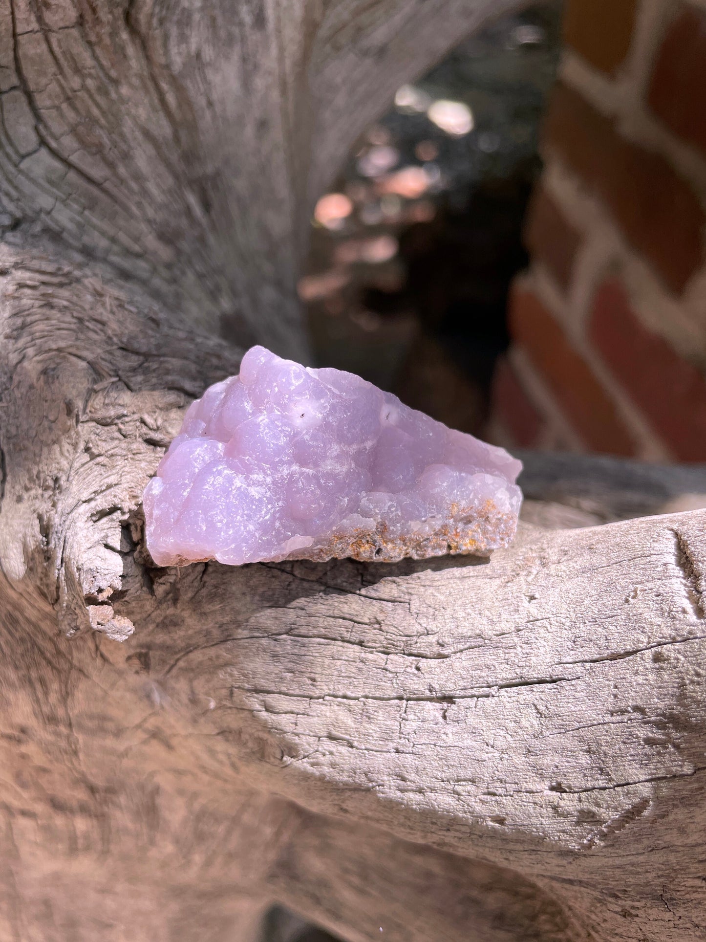 Rare Lavender Botryoidal Smithsonite Specimen 37.4g from Choix Sinaloa Mexico Mineral Crystal
