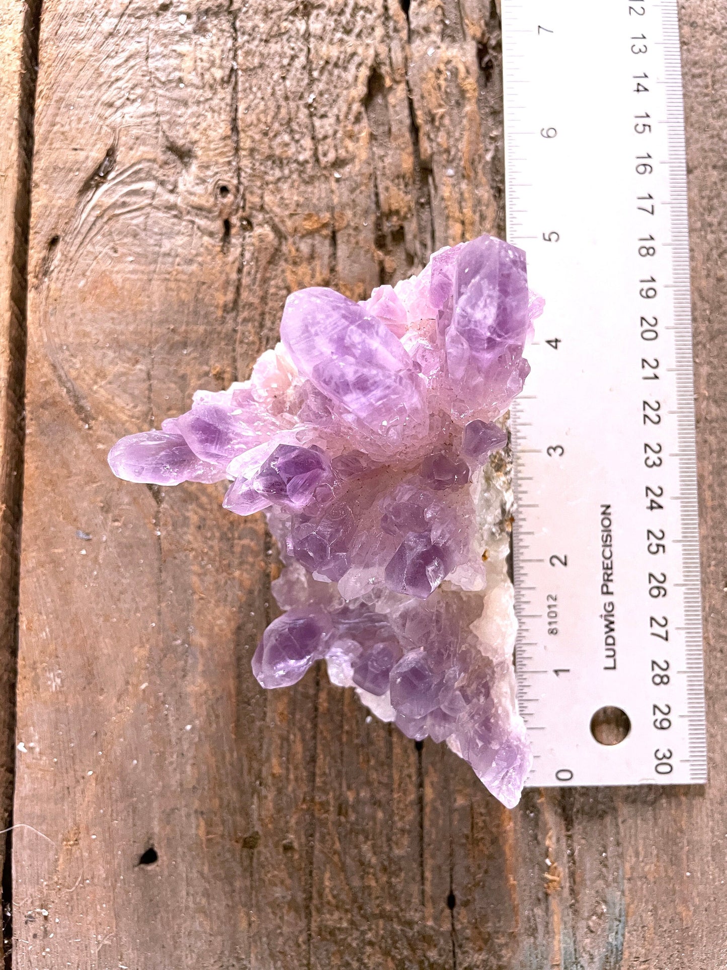 Beautiful Purple Amethyst Cluster Specimen 324g from Guerrero Mine, Taxco de Alcarcon Guerrero, Mexico