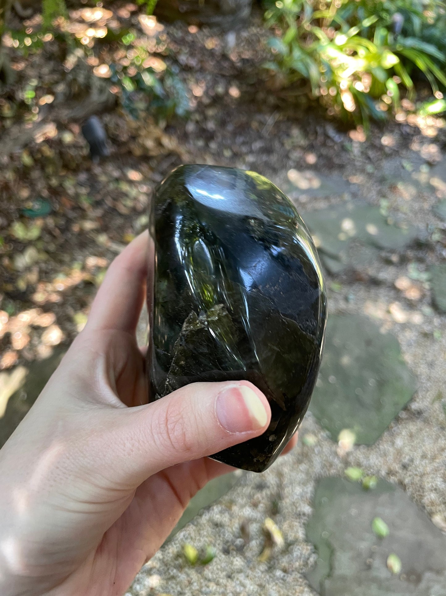 Polished Labradorite Freestanding Display Stone 850g 1lb 14oz Specimen With Great Flash Mineral Crystal