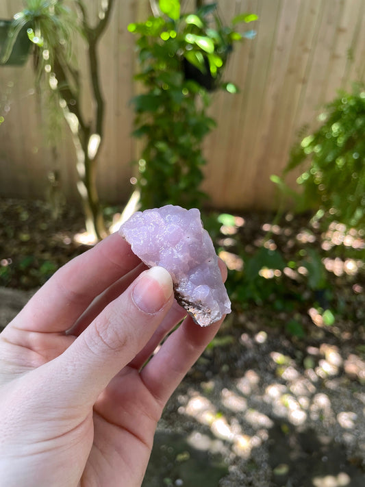 Rare Lavender Botryoidal Smithsonite Specimen 37.4g from Choix Sinaloa Mexico Mineral Crystal