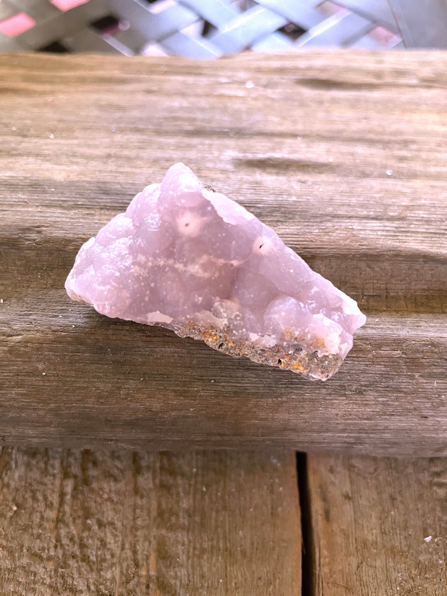 Rare Lavender Botryoidal Smithsonite Specimen 37.4g from Choix Sinaloa Mexico Mineral Crystal