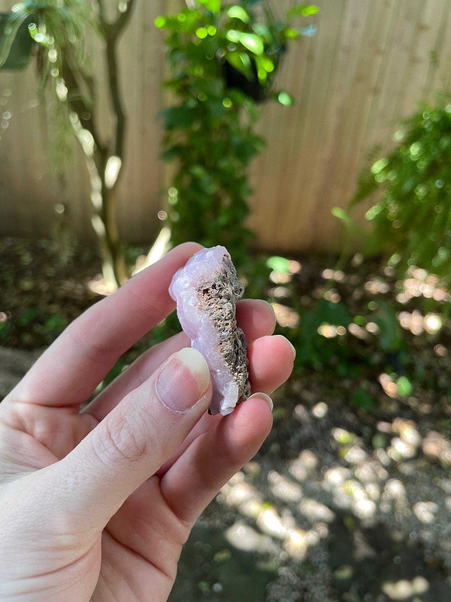 Rare Lavender Botryoidal Smithsonite Specimen 37.4g from Choix Sinaloa Mexico Mineral Crystal
