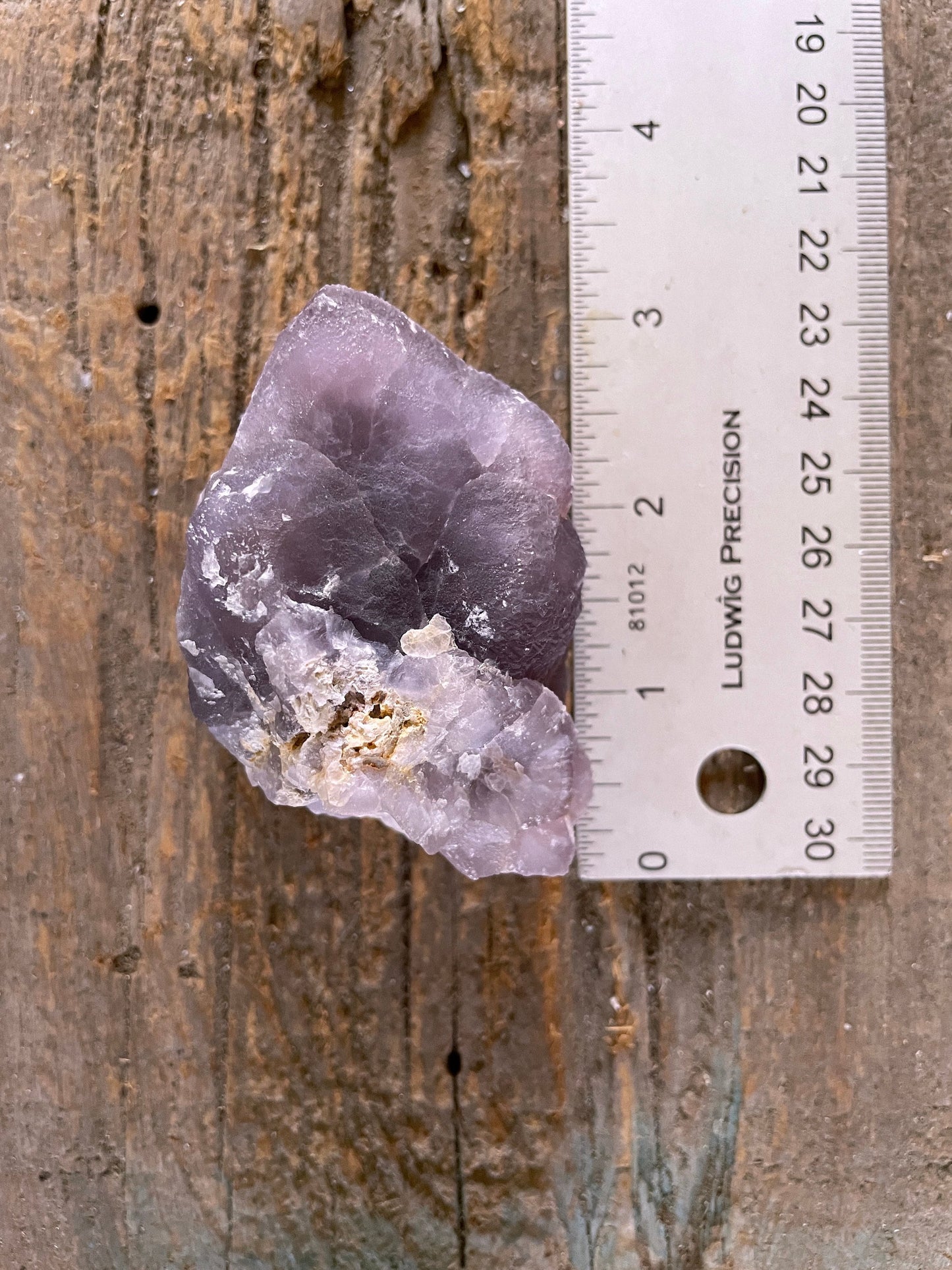 Boytrodital Purple Fluorite 198.6g Specimen from Rio Arriba Co. New Mexico Specimen Crystal Mineral