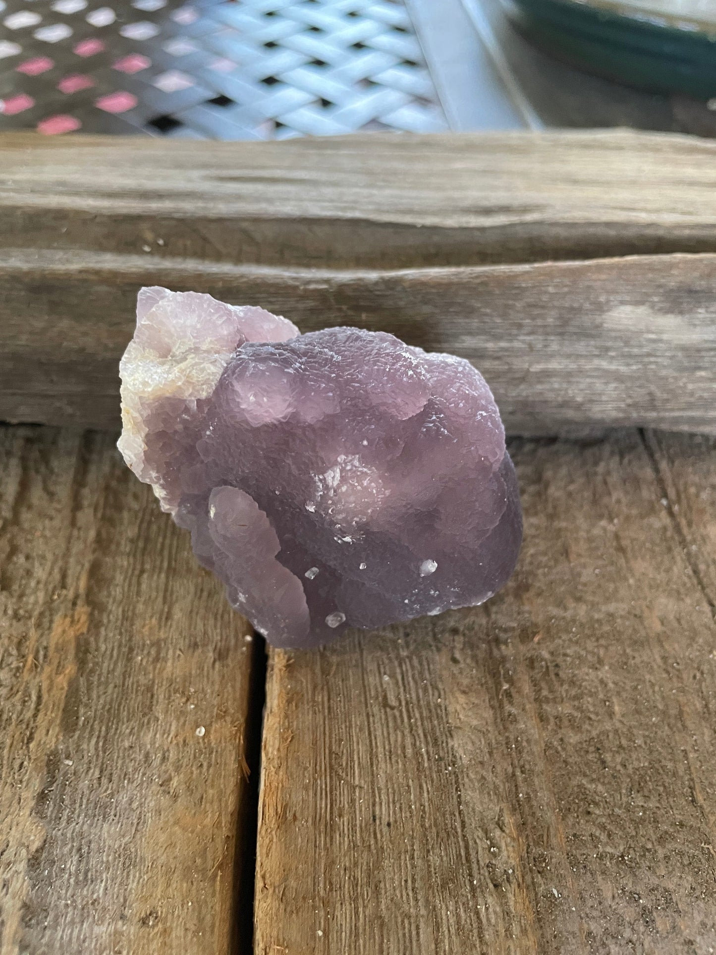 Boytrodital Purple Fluorite 198.6g Specimen from Rio Arriba Co. New Mexico Specimen Crystal Mineral