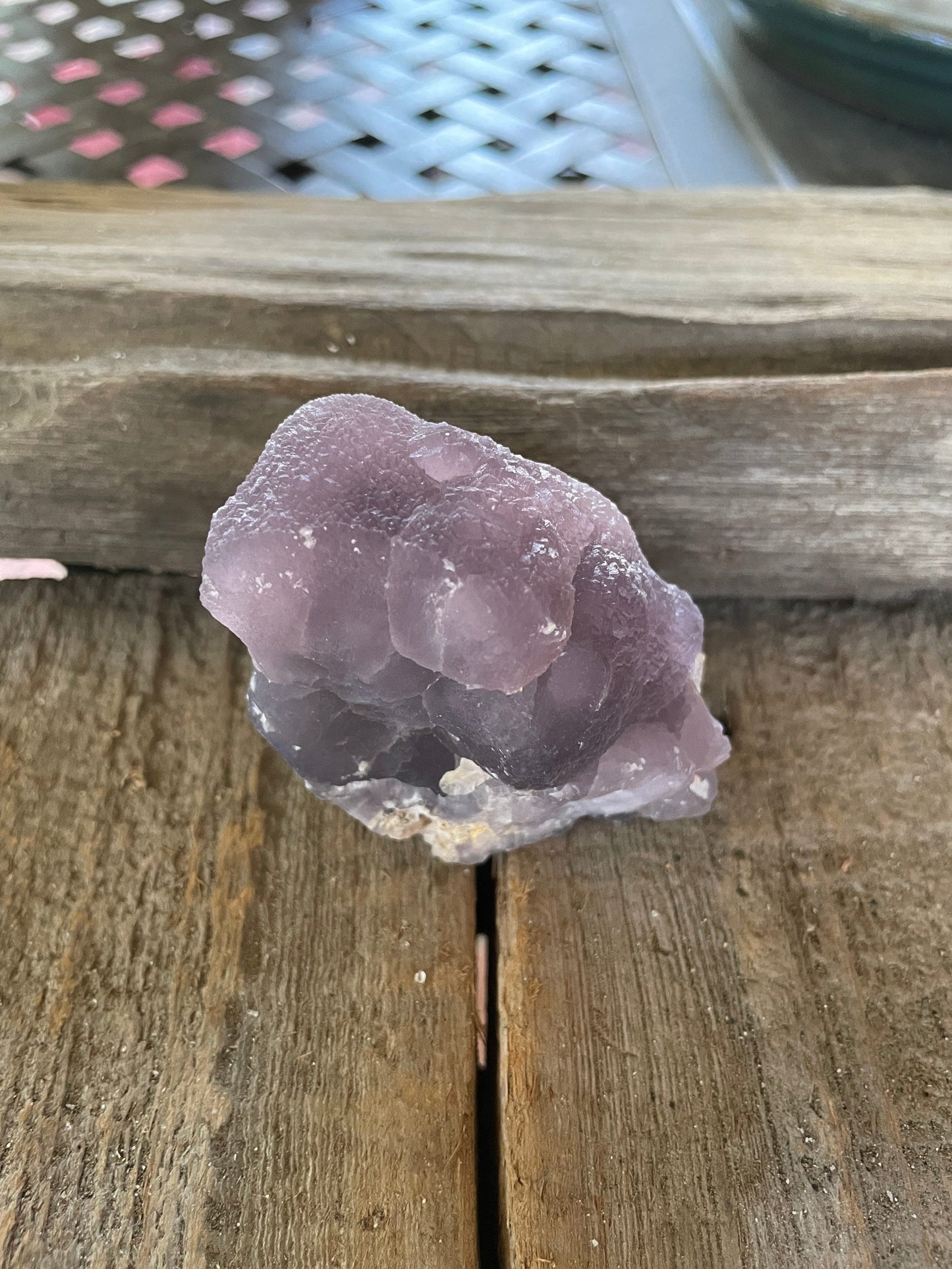 Boytrodital Purple Fluorite 198.6g Specimen from Rio Arriba Co. New Mexico Specimen Crystal Mineral
