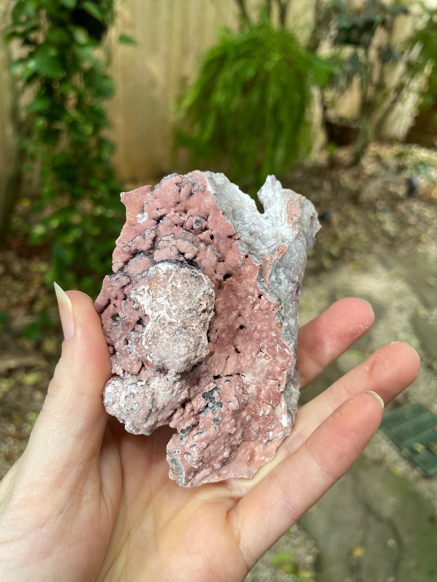 Purple Fluorite With Quartz Epimorphs 213g Second Chance Vein, Tombstone AZ Specimen Mineral Crystal