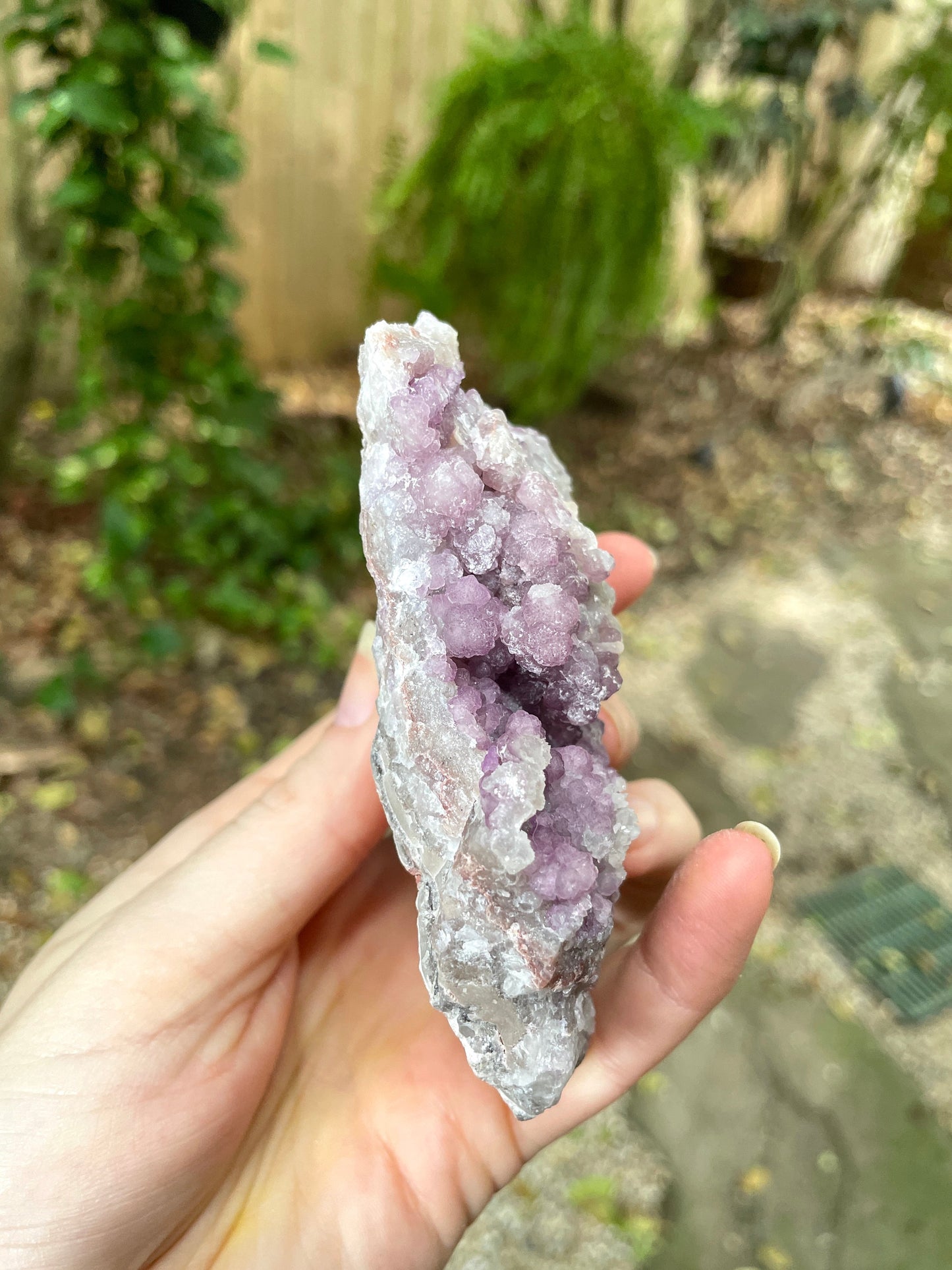 Purple Fluorite With Quartz Epimorphs 213g Second Chance Vein, Tombstone AZ Specimen Mineral Crystal