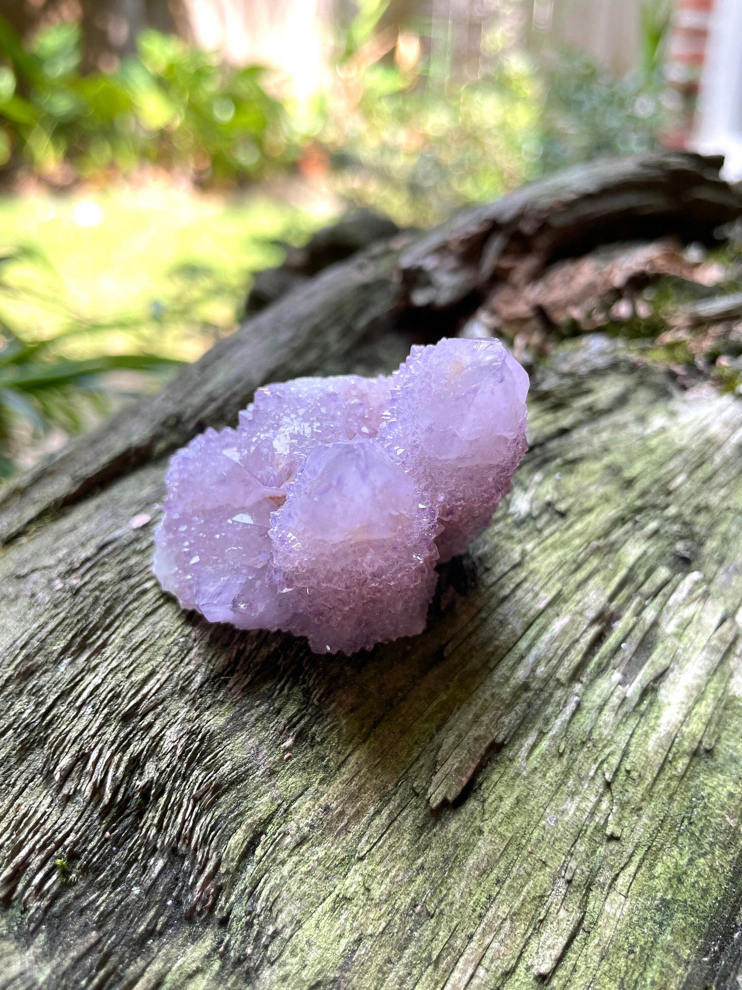 Pale Amethyst Spirit Quartz Cluster 57.6g Specimen From Mpumalanga South Africa