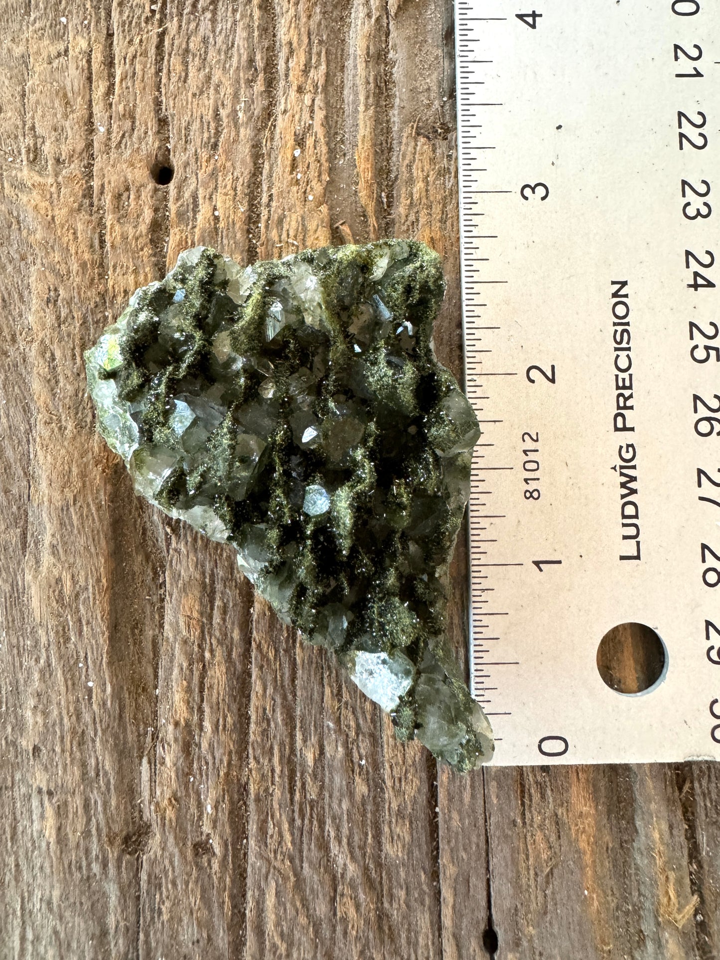 Epidote and Quartz Raw Crystal Specimen 72.4g, From Hakkari, Turkey Mineral Crystal